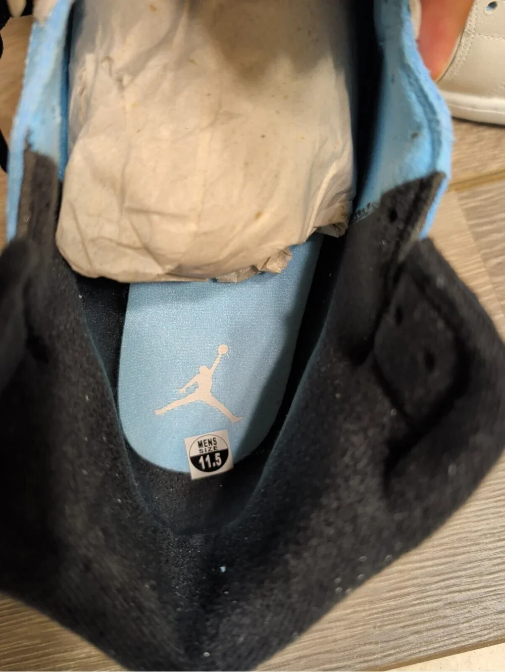Jordan Air Jordan 1 Mid SE Summit White Blue Chill Black Men